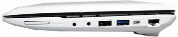 правая сторона нетбука Asus Eee PC 1015B правая сторона нетбука Asus Eee PC 1015B