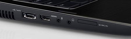 левая сторона ноутбука Dell Inspiron 17R N7110 левая сторона ноутбука Dell Inspiron 17R N7110