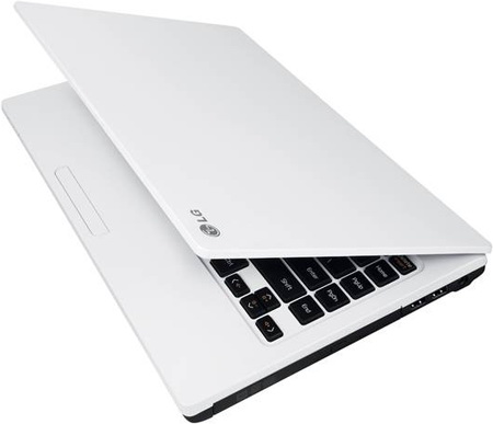 крышка ноутбука LG P420 ноутбук LG P420 снаружи