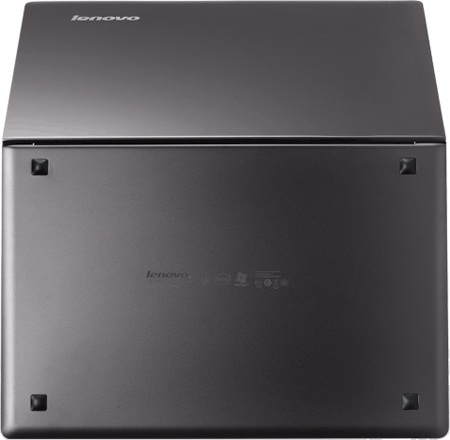 Ультратонкий ноутбук Lenovo IdeaPad U300 вид снизу Ультратонкий ноутбук Lenovo IdeaPad U300 снизу