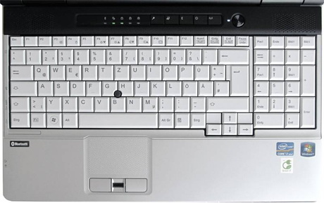 клавиатура и точпад ноутбука Fujitsu LifeBook E751 клавиатура и точпад ноутбука Fujitsu LifeBook E751