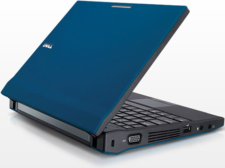 Мини-ноутбук Dell Latitude 2120 слева левая сторона нетбука Dell Latitude 2120