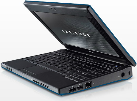 нетбук Dell Latitude 2120 справа правая сторона нетбука Dell Latitude 2120