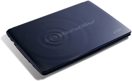 волны на крышке нетбука Aspire One 722 крышка нетбука Aspire One 722