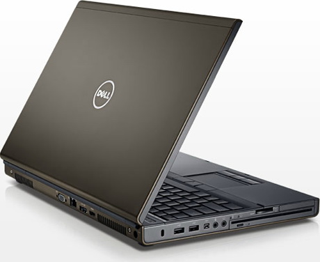 обратная сторона ноутбука Dell Precision M4600 обратная сторона ноутбука Dell Precision M4600