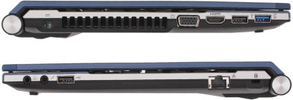 порты Acer Aspire TimelineX 3830TG порты ноутбука Acer Aspire TimelineX 3830TG