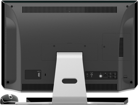Toshiba All-in-one DX1215 – вид сзади обратная сторона Toshiba All-in-one DX1215