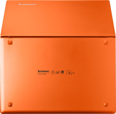обратная сторона ультрабука Lenovo IdeaPad U300s обратная сторона Lenovo IdeaPad U300s не имеет вентиляционных отверстий