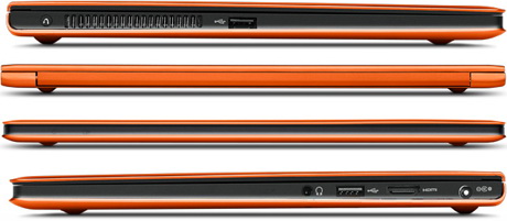порты и разъемы ультрабука Lenovo IdeaPad U300s порты и разъемы Lenovo IdeaPad U300s