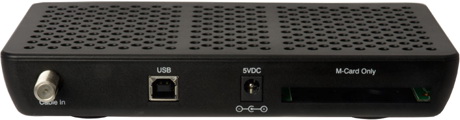 разъемы TV тюнера Hauppauge WinTV-DCR-2650 TV тюнер Hauppauge WinTV-DCR-2650 обратная сторона