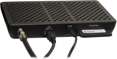 подключение TV тюнера Hauppauge WinTV-DCR-2650 TV тюнер Hauppauge WinTV-DCR-2650 с подключенными кабелями