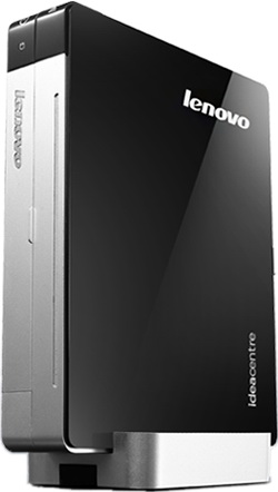 неттоп Lenovo IdeaCentre Q180 с присоединенным оптическим приводом компьютер Lenovo IdeaCentre Q180 с оптическим приводом