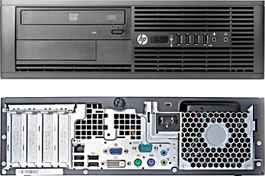 HP Compaq 4000 Pro порты и разъемы компьютер HP Compaq 4000 Pro SSF