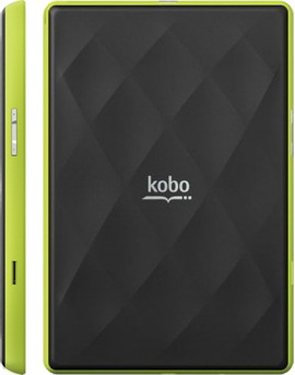 Kobo Vox eReader – тыльная и боковая стороны вид сбоку и сзади Kobo Vox eReader