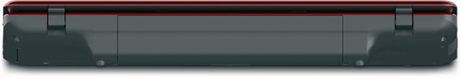 слот для аккумулятора сзади Toshiba Qosmio X775 задняя сторона Toshiba Qosmio X775