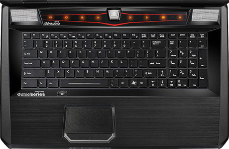 MSI GT780DX – устройства ввода клавиатура и тачпад MSI GT780DX