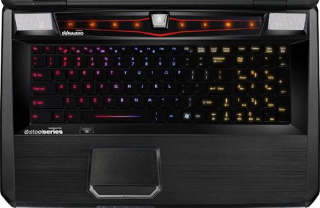 MSI GT780DX – подсветка клавиатуры подсветка клавиатуры MSI GT780DX