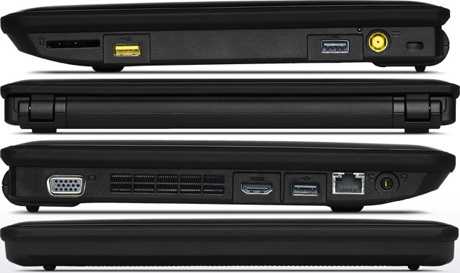 порты и разъемы нетбука Lenovo ThinkPad X130e порты и разъемы Lenovo ThinkPad X130e