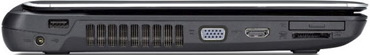 порты слева ноутбука Fujitsu LifeBook SH531 ноутбук Fujitsu LifeBook SH531 левая сторона
