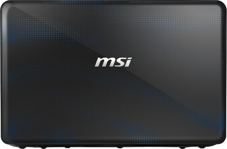 узор на крышке нетбука MSI Wind U270 нетбук MSI Wind U270 крышка