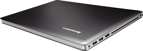 ноутбук IdeaPad U400 с закрытой крышкой ноутбук Lenovo IdeaPad U400 в закрытом состоянии