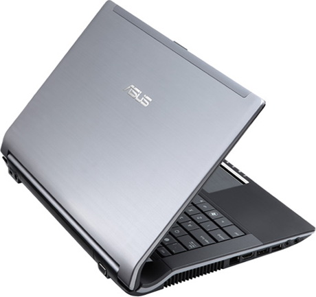 ноутбук Asus N43SL - крышка тыльная сторона ноутбука Asus N43SL