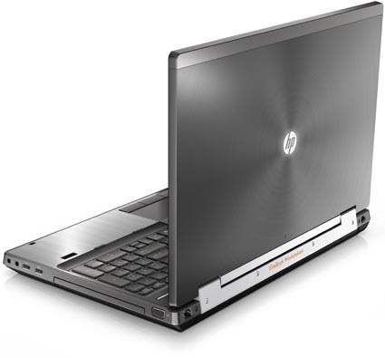 HP EliteBook 8560w-LG660EA вид сзади вид сзади HP EliteBook 8560w