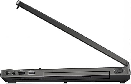 HP EliteBook 8560w-LG660EA вид справа разъемы справа HP EliteBook 8560w