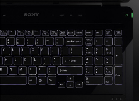 подсветка клавиатуры ноутбука Sony VAIO F Series Sony VAIO F Series подсветка клавиатуры