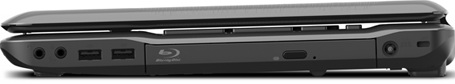 разъемы на правой стороне Toshiba Satellite P755-3DV20 Toshiba Satellite P755-3DV20 разъемы справа