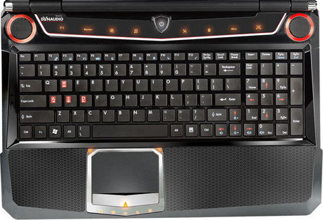 устройства ввода ноутбука MSI GT685 MSI GT685 - клавиатура