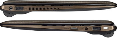 разъемы и порты ASUS EeePC X101 нетбук ASUS EeePC X101 - порты