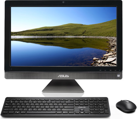 клавиатура и мышь в комплекте Asus ET2700 моноблок Asus ET2700 с клавиатурой и мышкой