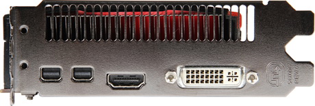 разъемы видеокарты MSI R7970 видеокарта MSI R7970-2PMD3GD5 разъемы