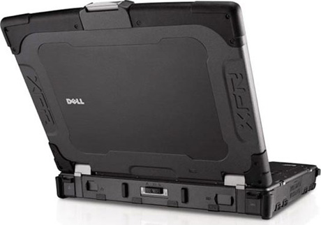 защищенная крышка ноутбука Dell Latitude E6400 XFR Dell Latitude E6400 XFR вид сзади