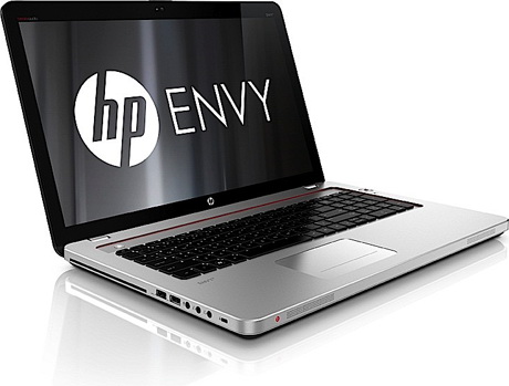 разъемы на левой стороне HP ENVY 17 Ноутбук HP ENVY 17 вид слева