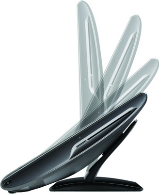 возможности регулировки экрана HP TouchSmart 9300 Elite HP TouchSmart 9300 Elite – наклон экрана