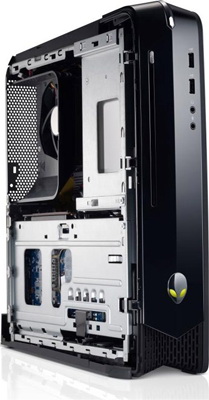 Dell Alienware X51 с возможностью легкой модернизации Dell Alienware X51 – с открытой крышкой