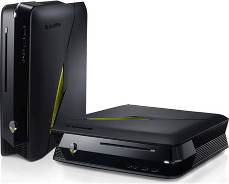 Dell Alienware X51 с вертикальным и горизонтальным размещением Игровые компьютеры Dell Alienware X51
