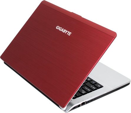 Gigabyte Booktop M2432 – разъемы с левой стороны Gigabyte Booktop M2432 вид слева