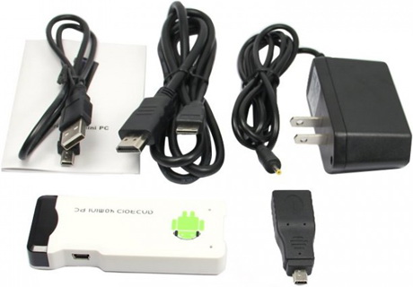 комплектация микро-компьютера Android 4.0 Mini PC MK802 Android 4.0 Mini PC MK802 комплектация