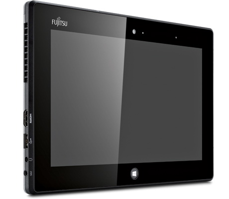 на левой стороне Stylistic Q572 размещены вентиляционные отверстия Fujitsu Stylistic Q572 – вид слева