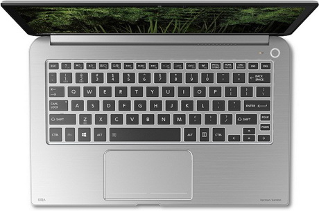 клавиатура и тачпад ультрабука Toshiba Kirabook Toshiba Kirabook Ultrabook – устройства ввода