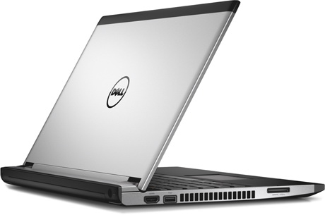 на левой стороне ноутбука видны вентиляционные решетки Dell Latitude 3330 вид слева