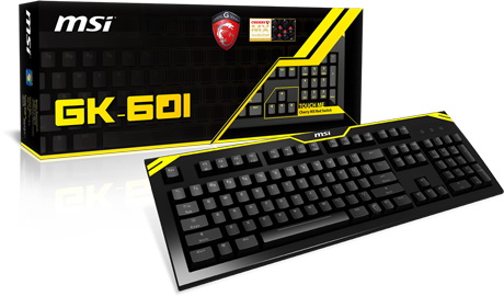 игровая клавиатура MSI GK-601 MSI GK-601