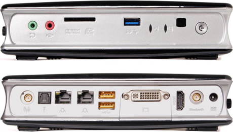 разъемы и порты компьютеров ZBOX ID89 и ID88 ZOTAC ZBOX ID89 и ID88