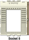 Socket 8 на 387 контактов 387 контактный Socket 8