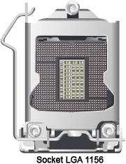Socket LGA 1156 на 1156 контактов 1156 контактный Socket LGA1156