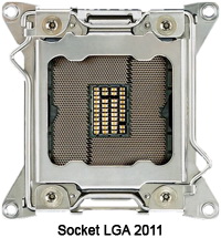 Socket LGA2011 на 2011 контактов Socket LGA2011