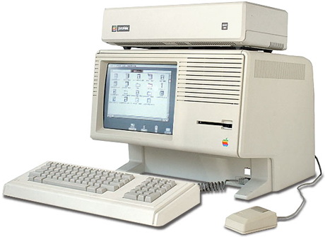 компьютер под управлением Lisa Office System Apple Lisa